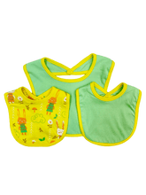 3PK Bunny & Bear Bib